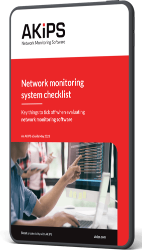 Networking monitoring system checklist-min